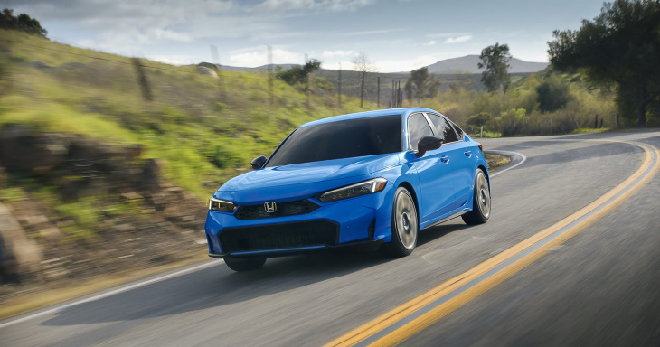 la honda civic 2025 offerte en version hybride et avec google built-in