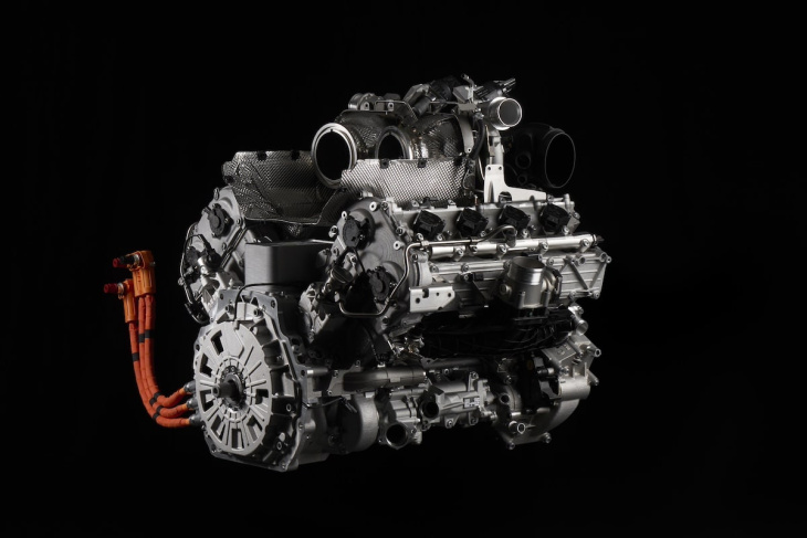 un v8 biturbo hybride pour la prochaine lamborghini