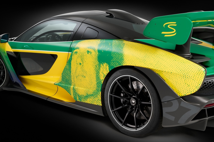 mclaren senna sempre, hommage au prince de moncao