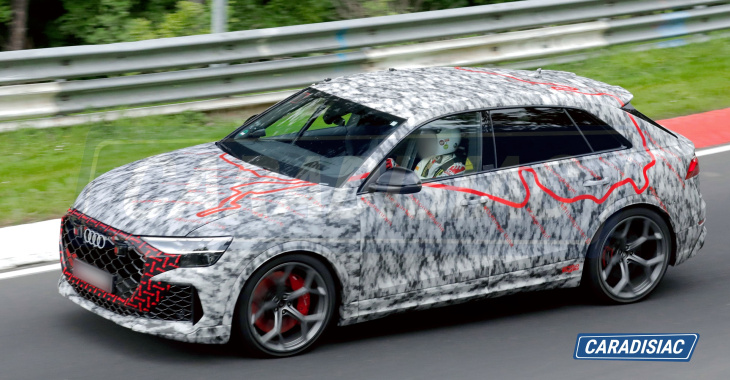 rs q8, audi, scoop – audi rs q8 : en quête d’un record !