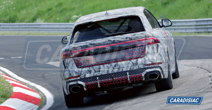 rs q8, audi, scoop – audi rs q8 : en quête d’un record !