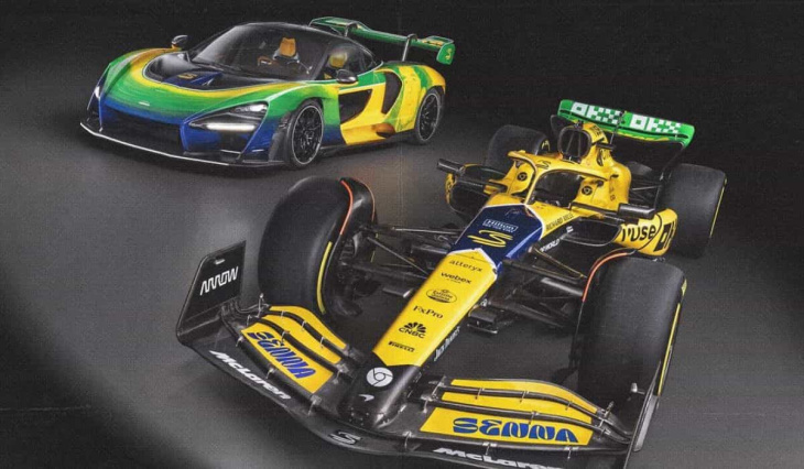 mclaren rend hommage à ayrton senna avec une peinture spéciale pour le grand prix de monaco