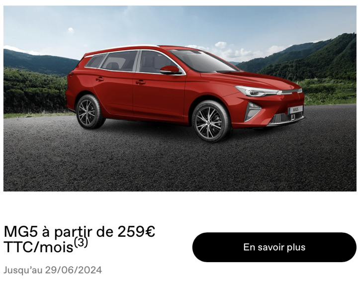 encore un mois de promos chez mg, et après ?