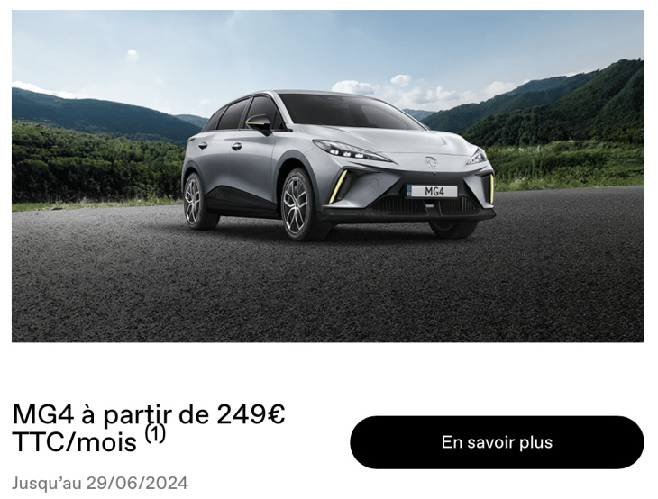 encore un mois de promos chez mg, et après ?