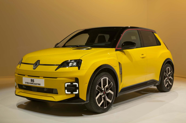 la nouvelle renault 5 dévoilée : une supermini électrique au style rétro