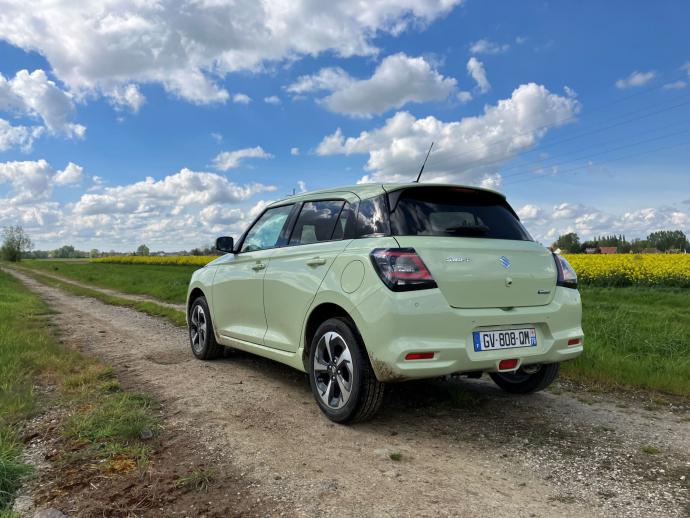 nouveauté, citadines, suzuki, swift, essai – suzuki swift allgrip (2024) : la swift des champs