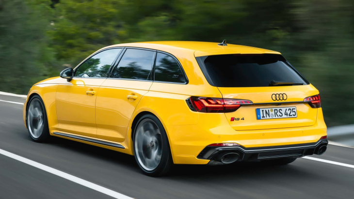 rs4 (5e generation) avant, audi, l'audi rs 4 avant edition 25 years gagne enfin des chevaux