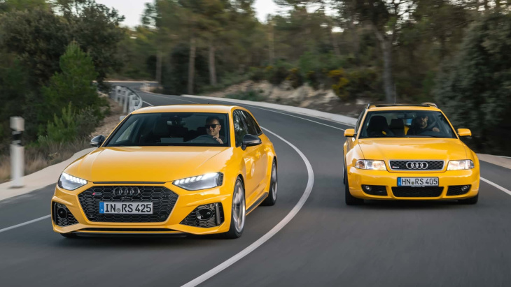 rs4 (5e generation) avant, audi, l'audi rs 4 avant edition 25 years gagne enfin des chevaux