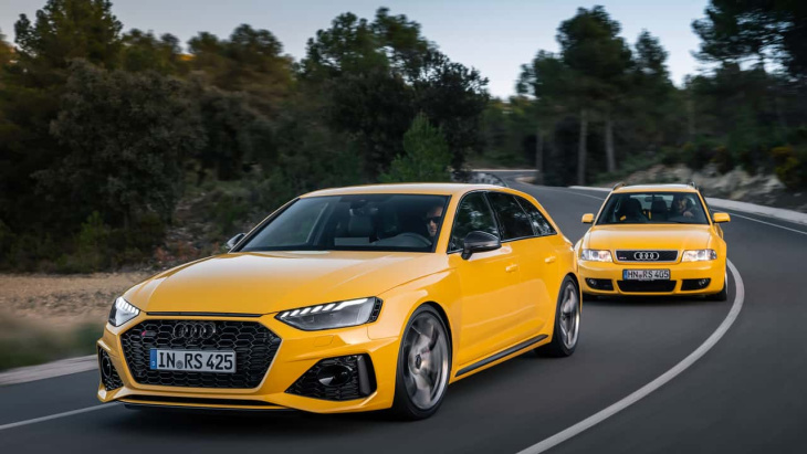 android, audi rs 4 avant edition 25 ans (2024) : encore plus puissante