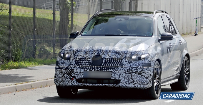 Scoop – Mercedes GLE : plus de détails pour le lifting.