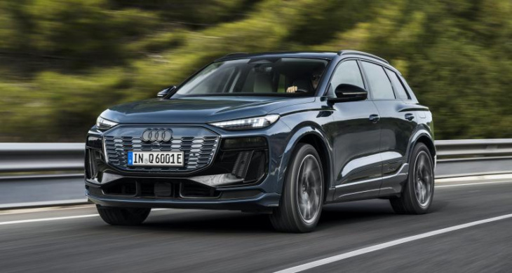 audi q6 e-tron : une version propulsion à l’autonomie supérieure au catalogue