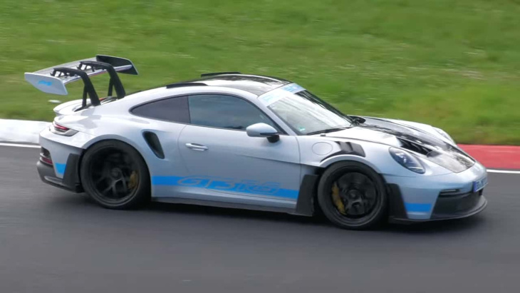 cette porsche 911 en phase de test prépare-t-elle la nouvelle gt2 rs ?