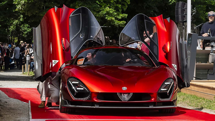 On a vu l'Alfa Romeo 33 Stradale à la Villa d'Este