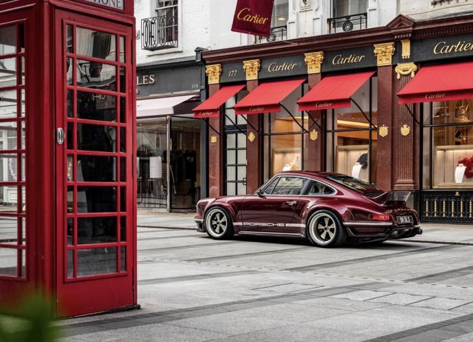 véhicule de collection, sportives, porsche, singer 911 dls cherry red metallic : la plus belle œuvre d’art germano-américaine !