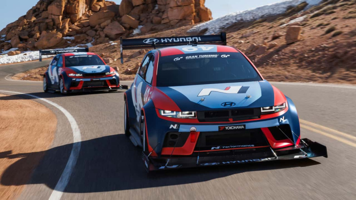 la hyundai ioniq 5 n version pikes peak obtient 687 chevaux