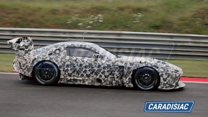 toyota, séance d’essai studieuse pour la toyota/lexus gr gt3 à spa