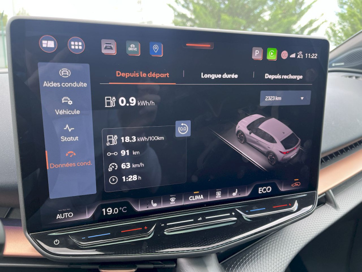 android, on a essayé le cupra tavascan : une voiture électrique intéressante, mais plombée par une erreur stratégique de volkswagen