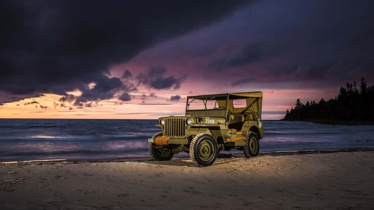 la jeep willys mb, la voiture qui a aidé au débarquement du 6 juin 1944