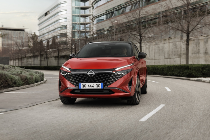 android, nissan qashqai restylé (2024) : les prix de la version hybride e-power