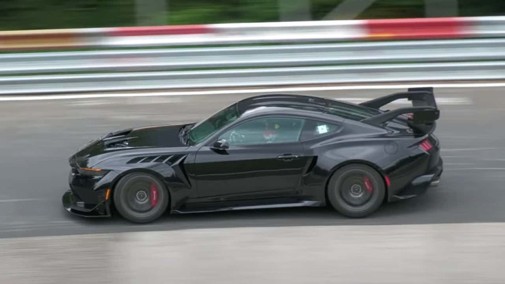 la ford mustang gtd se fait entendre sur le nurburgring