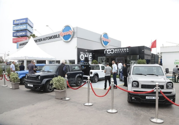 rabat : inauguration du showroom néo motors, 15 ouvertures prévues au maroc