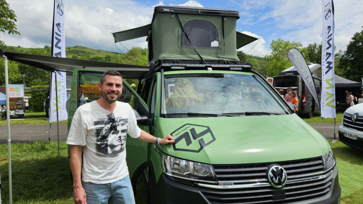 van mania nous présente son van flagship : le t6 offroad iceland edition avec kit north