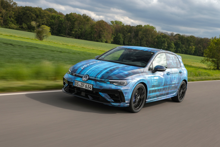 golf 8 r, volkswagen, golf, nous avons pris en main la volkswagen golf r restylée : elle change peu, mais en mieux