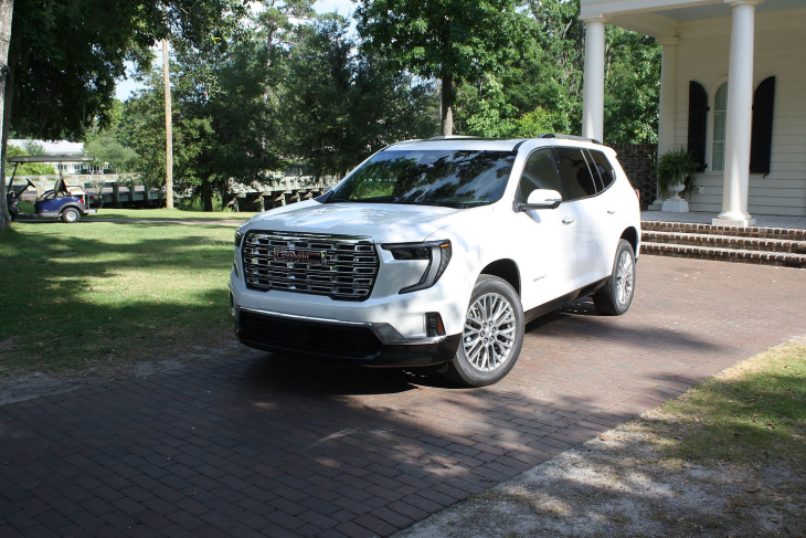 premier essai routier gmc acadia 2024: second souffle