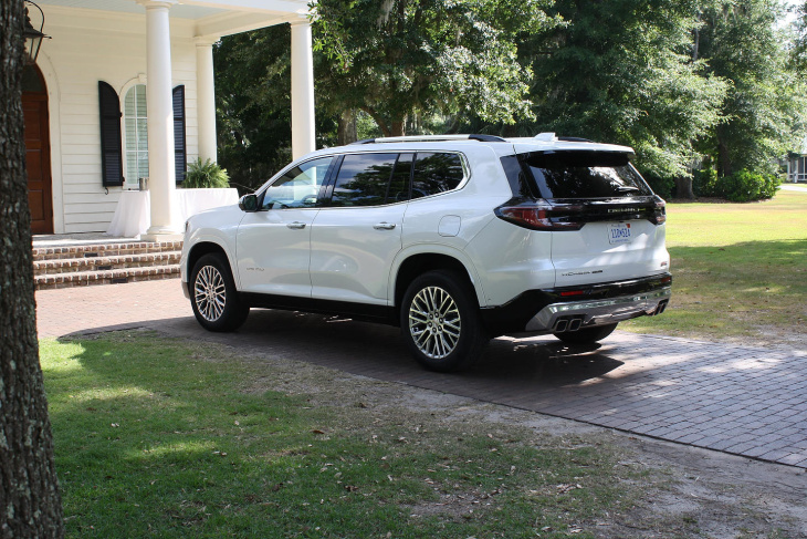 premier essai routier gmc acadia 2024: second souffle