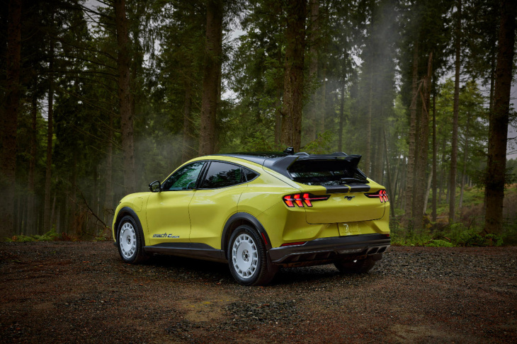 tarifs / prix voiture neuve,  voiture électrique,  ford,  ford mustang mach-e,  4*4/suv/crossovers, prix ford mustang mach-e rally (2024). la version extrême du suv électrique arrive en france