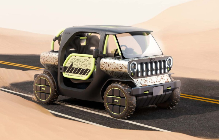 jeep dune concept : la citroën ami se décline au format 4x4