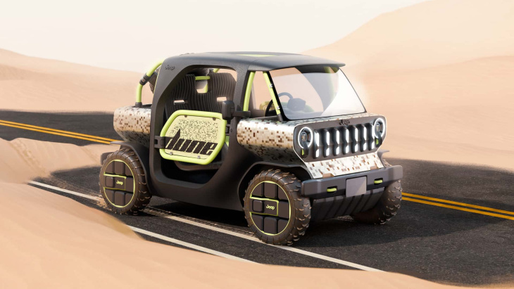 le concept jeep dune est un adorable véhicule tout-terrain