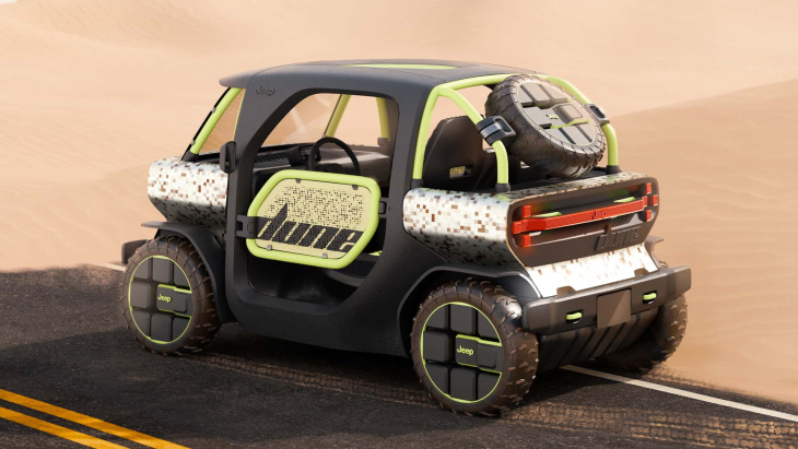 le concept jeep dune est un adorable véhicule tout-terrain