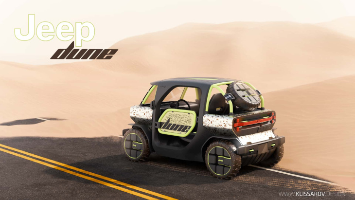 le concept jeep dune est un adorable véhicule tout-terrain