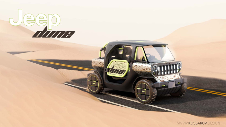 le concept jeep dune est un adorable véhicule tout-terrain