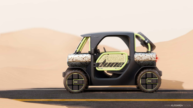 le concept jeep dune est un adorable véhicule tout-terrain