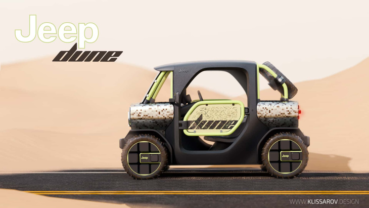 le concept jeep dune est un adorable véhicule tout-terrain