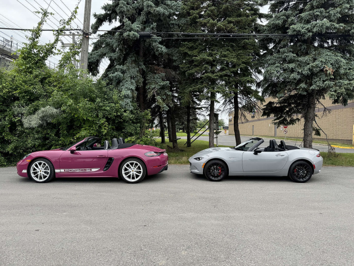 essai routier porsche 718 boxster 2024 : pour le simple plaisir de conduire