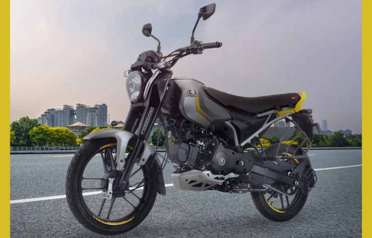 bajaj 125 freedom cng, la première moto au gaz commercialisée