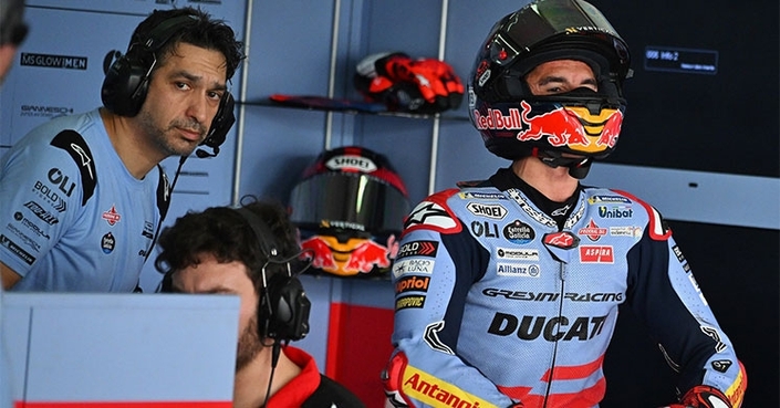 Marc Márquez a volé le vedette à la Ducati Panigale V4