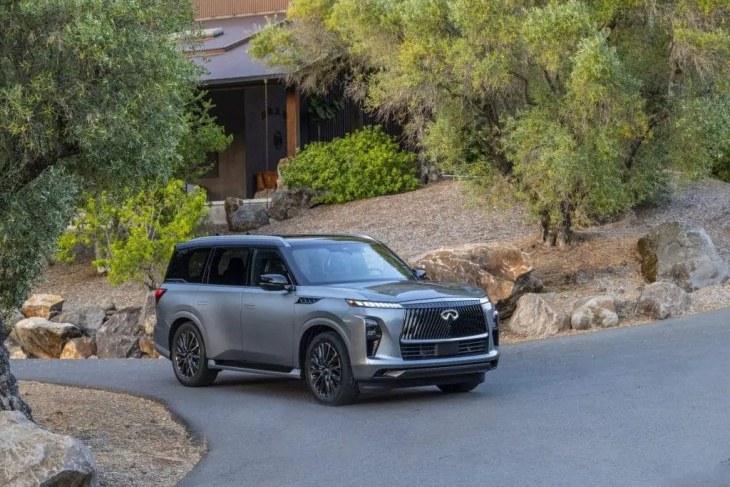 le tout nouveau infiniti qx80 2025 a été nommé meilleur choix dans le cadre des prix autos 2024 de newsweek.