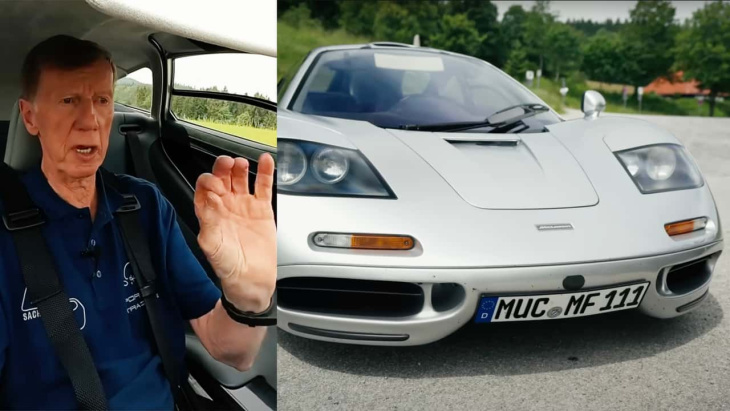 Quand Walter Röhrl rencontre la McLaren F1 : ça donne ça