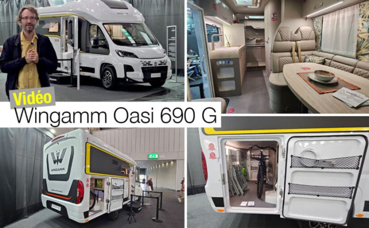 wingamm oasi 690 g : le camping-car à soute garage d’une spécialiste du profilé compact