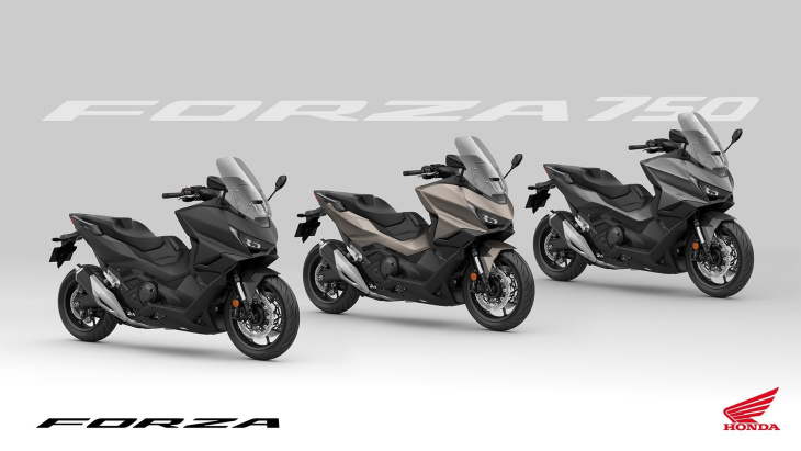 forza, honda, la gamme des scooters honda forza mise à jour pour 2025