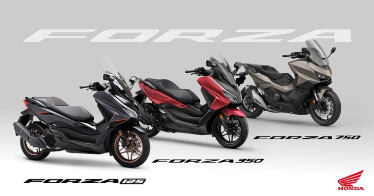 La gamme des scooters Honda Forza mise à jour pour 2025