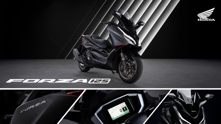 forza, honda, la gamme des scooters honda forza mise à jour pour 2025