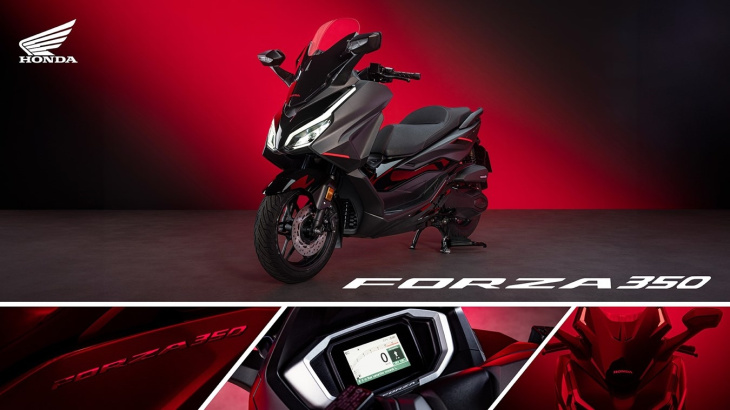 forza, honda, la gamme des scooters honda forza mise à jour pour 2025