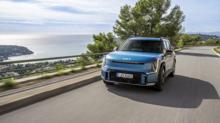 essai et vraies autonomies de l’immense suv électrique kia ev9