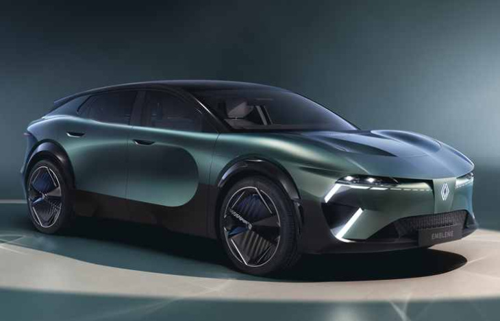 renault embleme, un style agressif pour ce concept à hydrogène