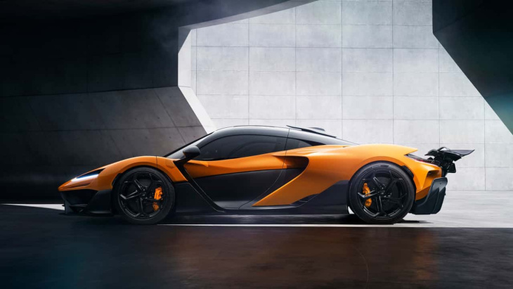 la mclaren w1 est une véritable f1 pour la route